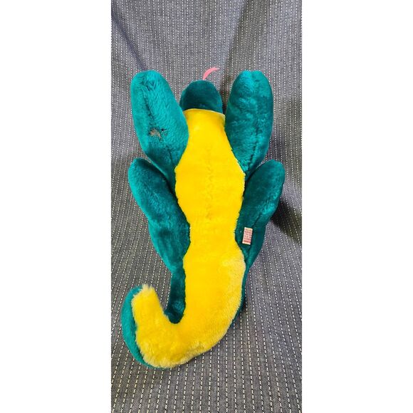 Vintage 1987 Dakin Fun Farm 16" Green Puff The Magic Dragon Plush Toy - Picture 4 of 8